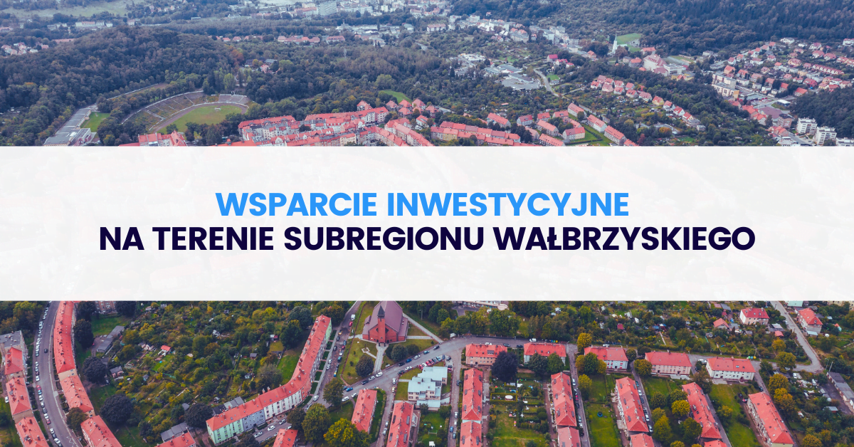 Wsparcie inwestycyjne na terenie subregionu wałbrzyskiego Wsparcie inwestycyjne na terenie subregionu wałbrzyskiego